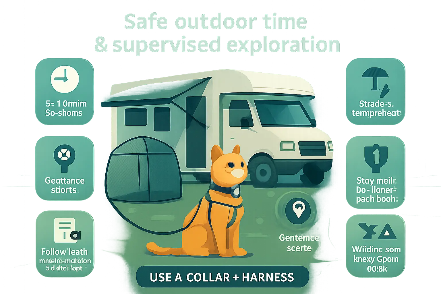 safe outdoor time and supervised exploration