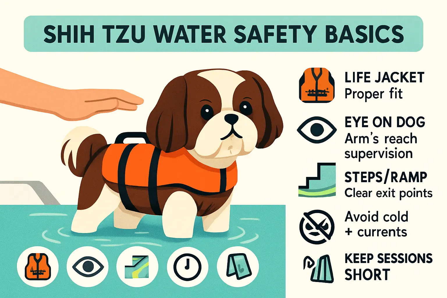 water-safety basics every shih tzu owner must follow