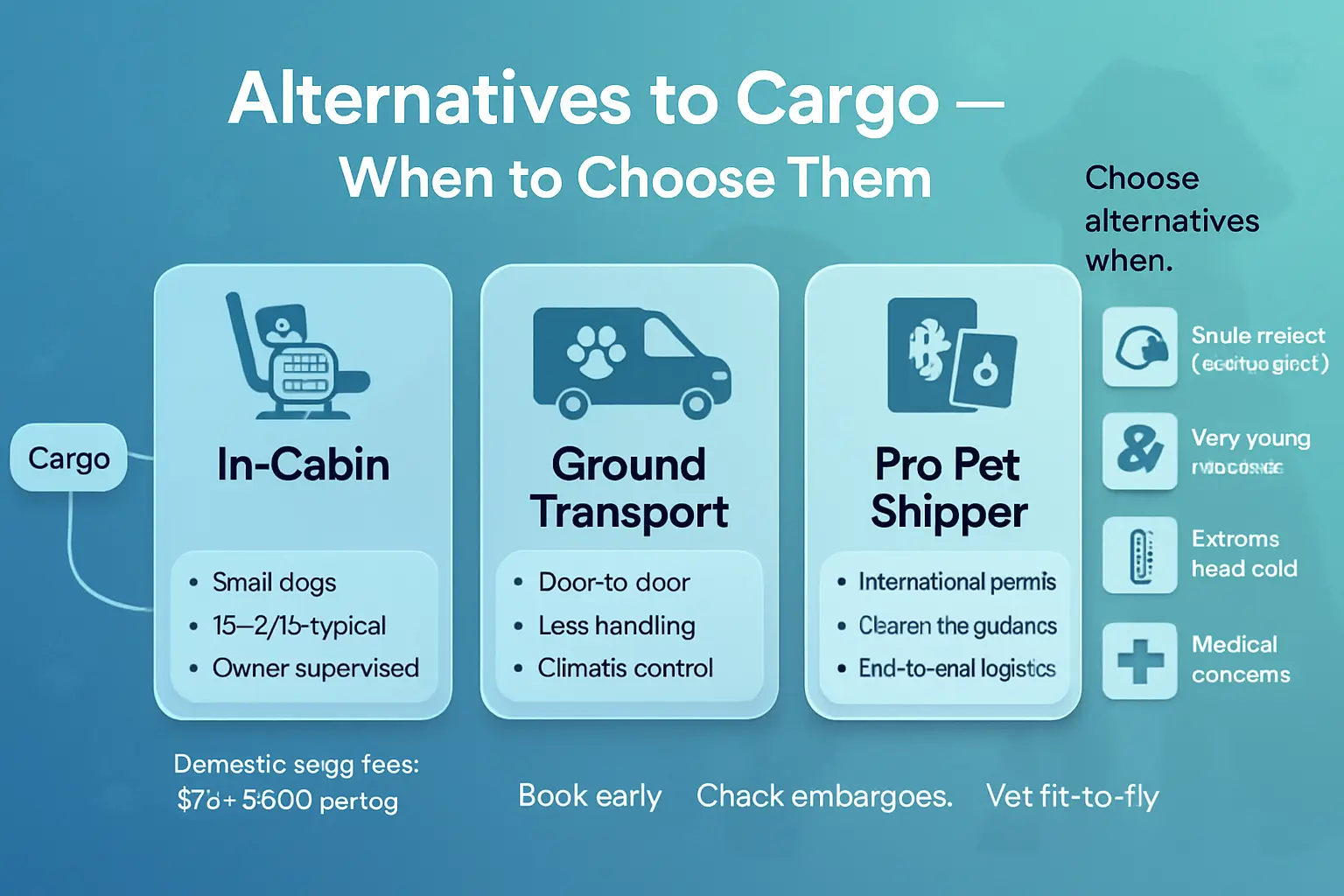 alternatives to cargo and when to choose them