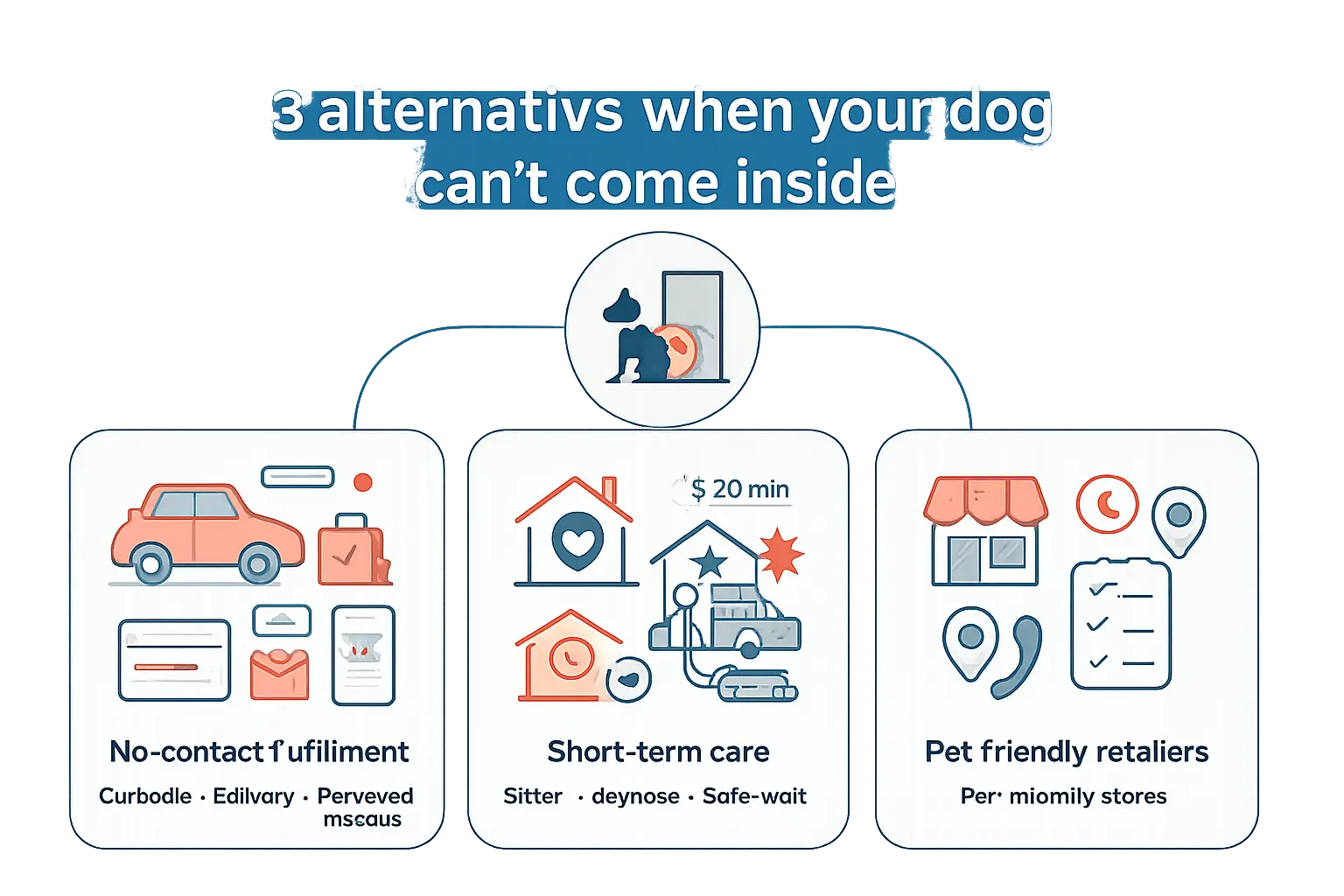 alternatives when your dog can’t come inside