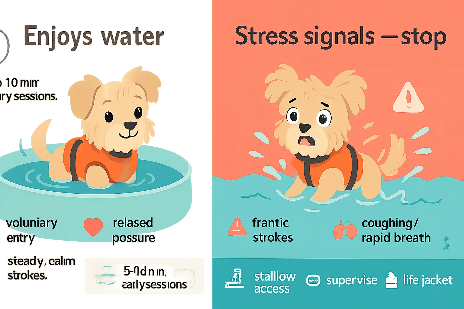how to recognize if your morkie enjoys water