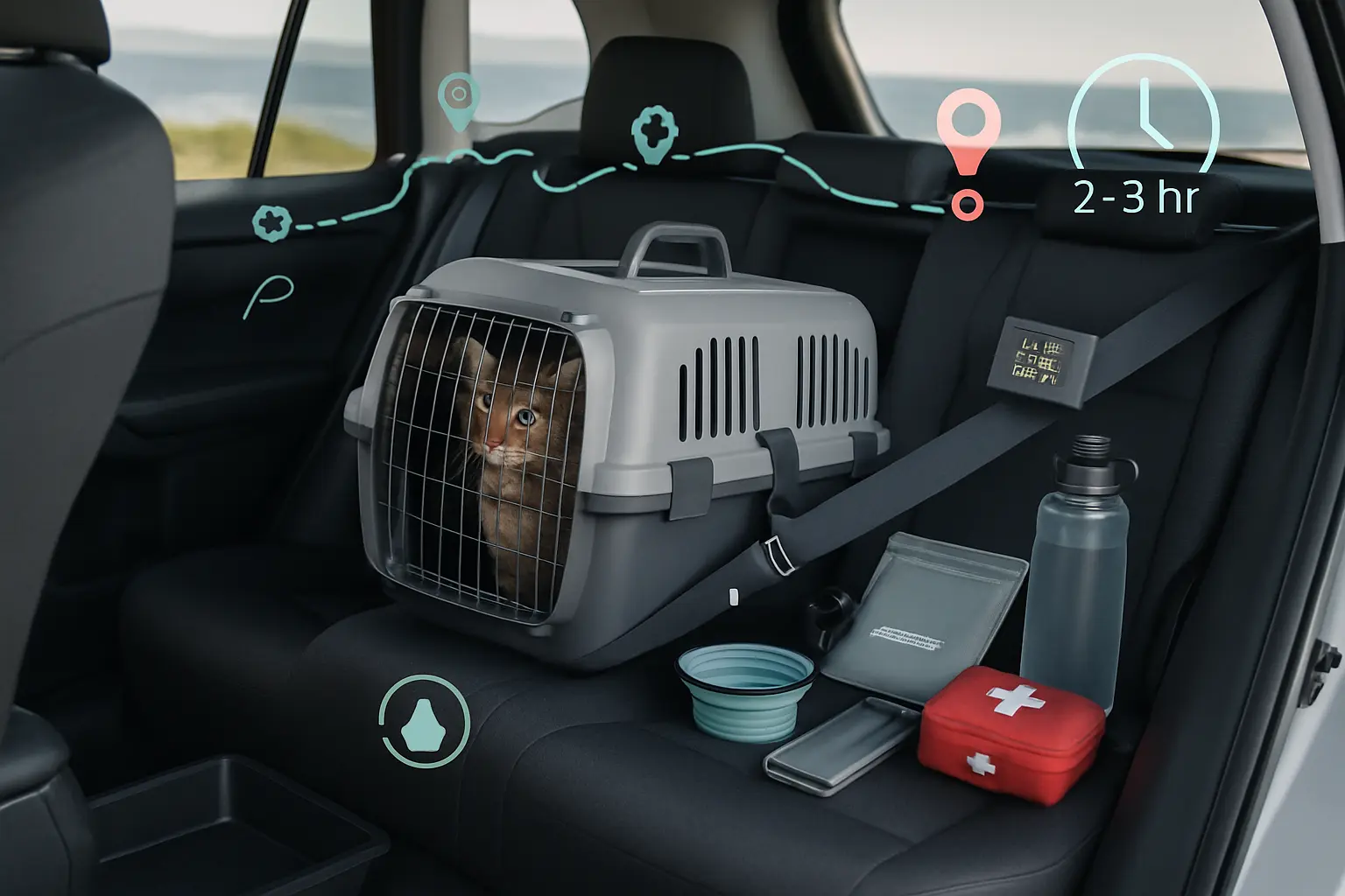 how to travel there and back safely