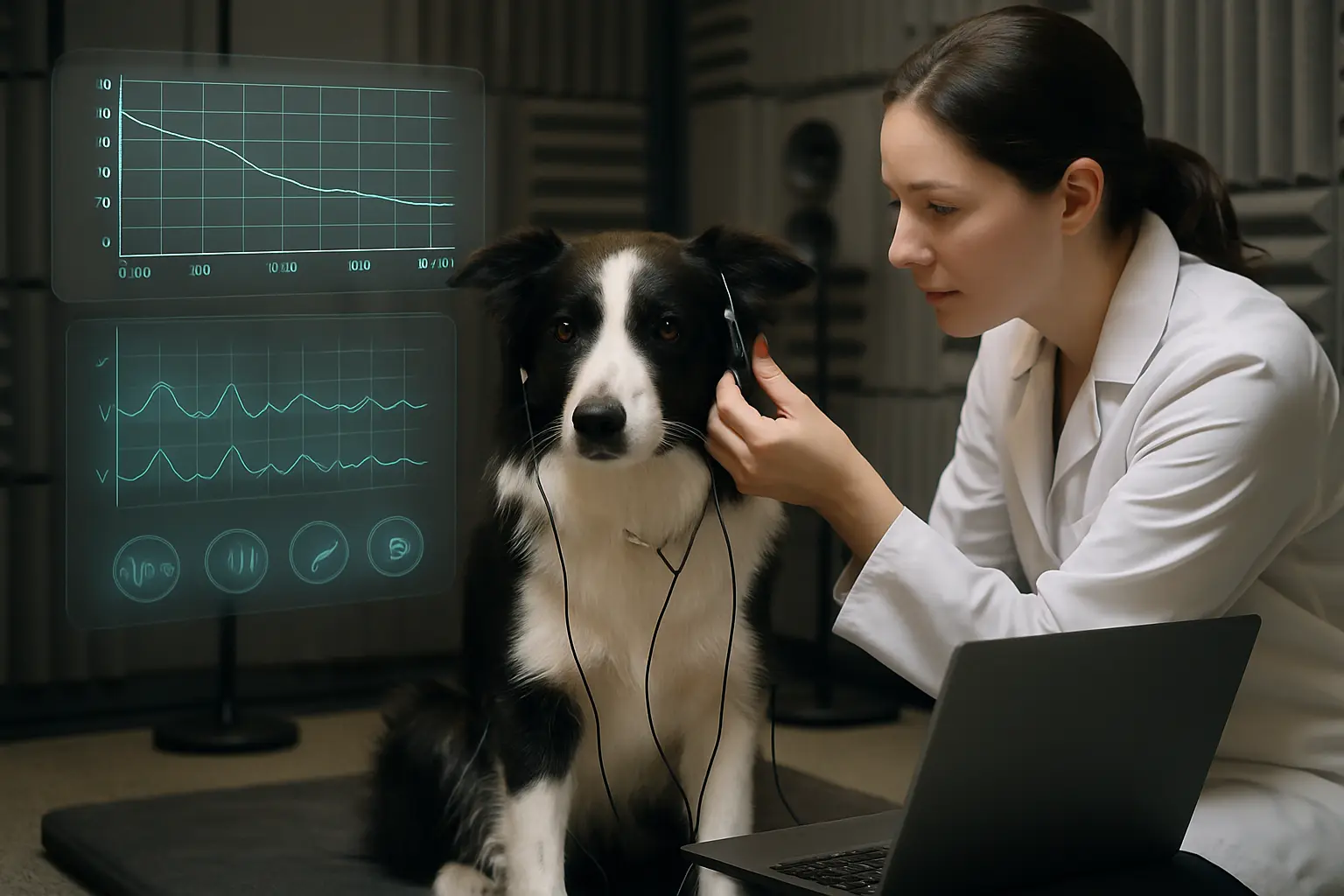 how veterinarians and scientists measure canine hearing