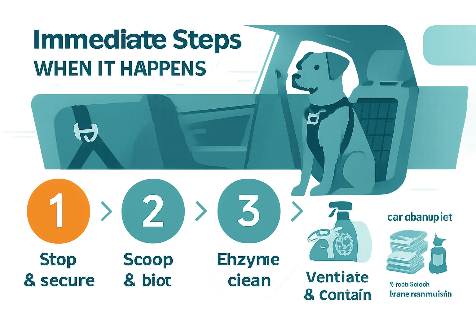 immediate steps to take when it happens