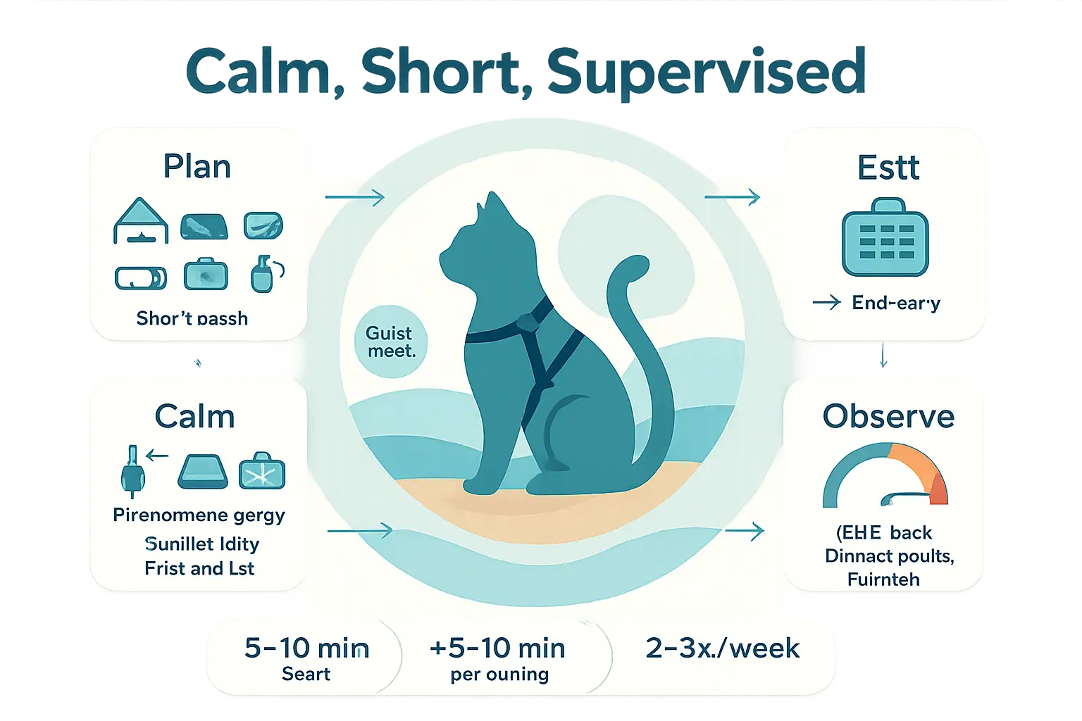 minimizing stress and managing behavior at the beach