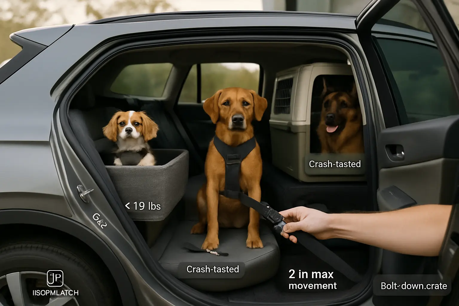 choosing equipment for your dog and vehicle type