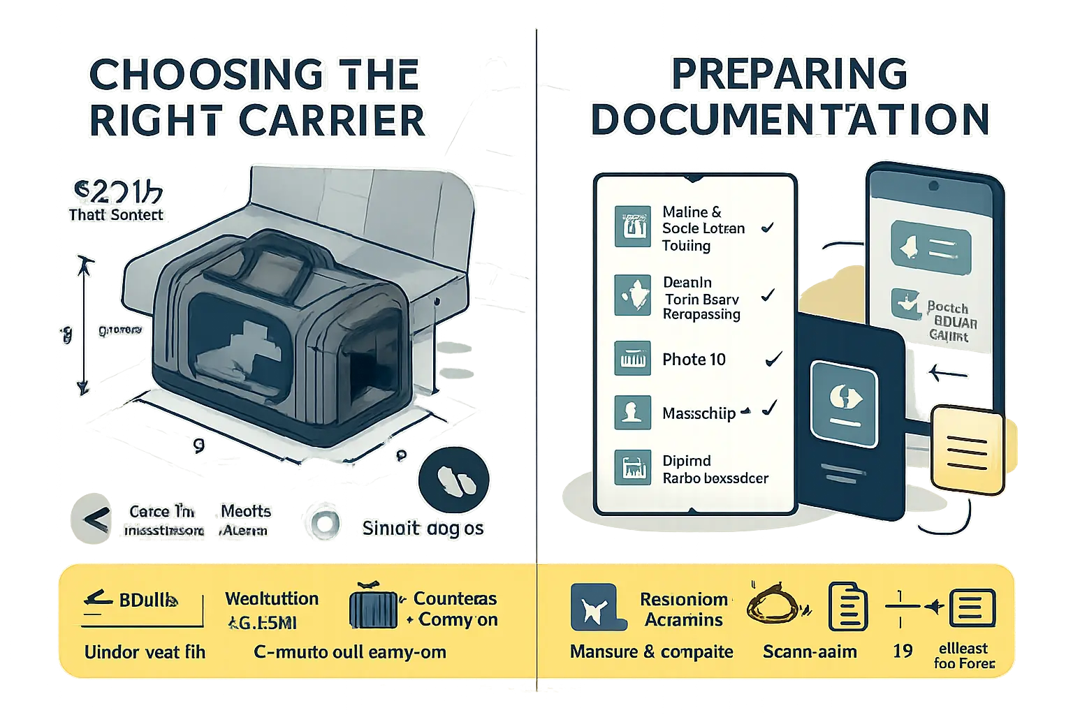 choosing the right carrier and preparing documentation