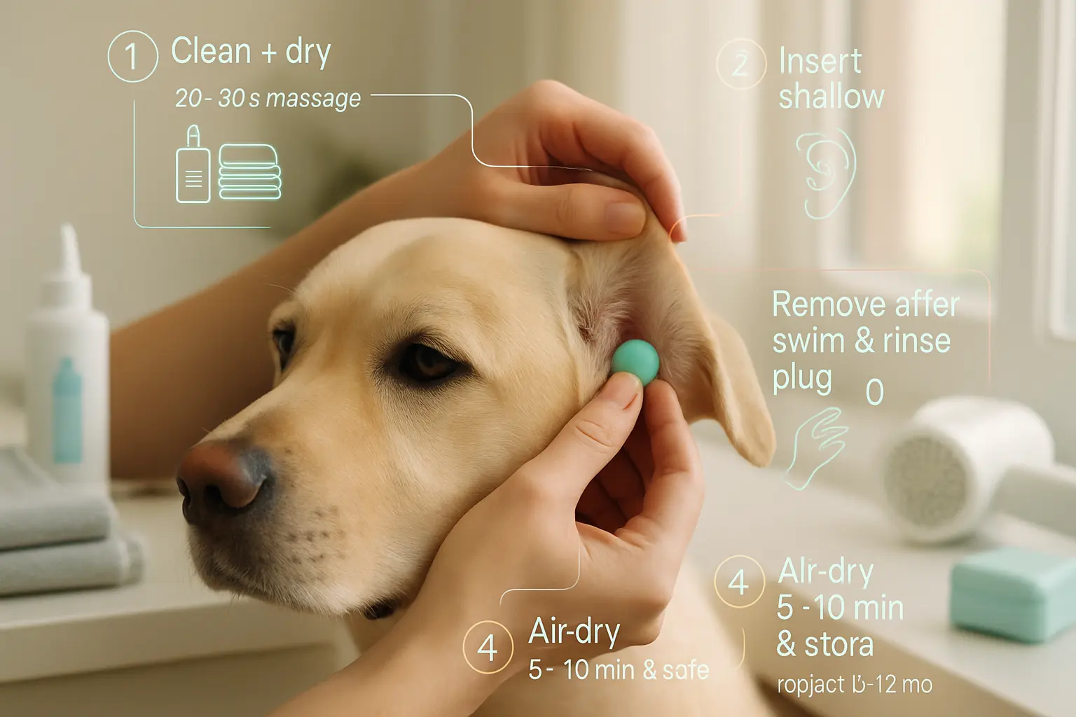 how to use ear protection safely step-by-step