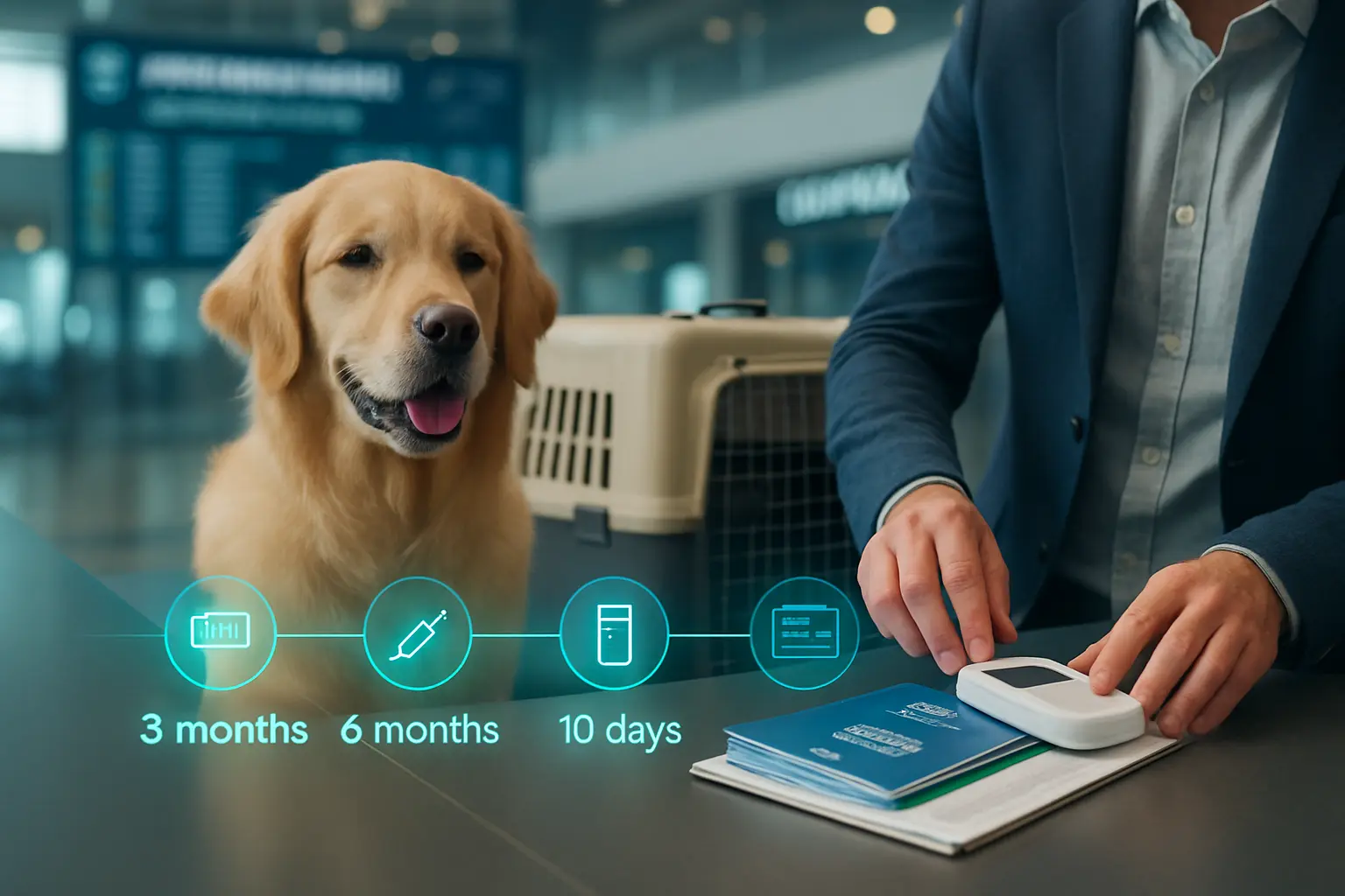 international travel requirements and timing