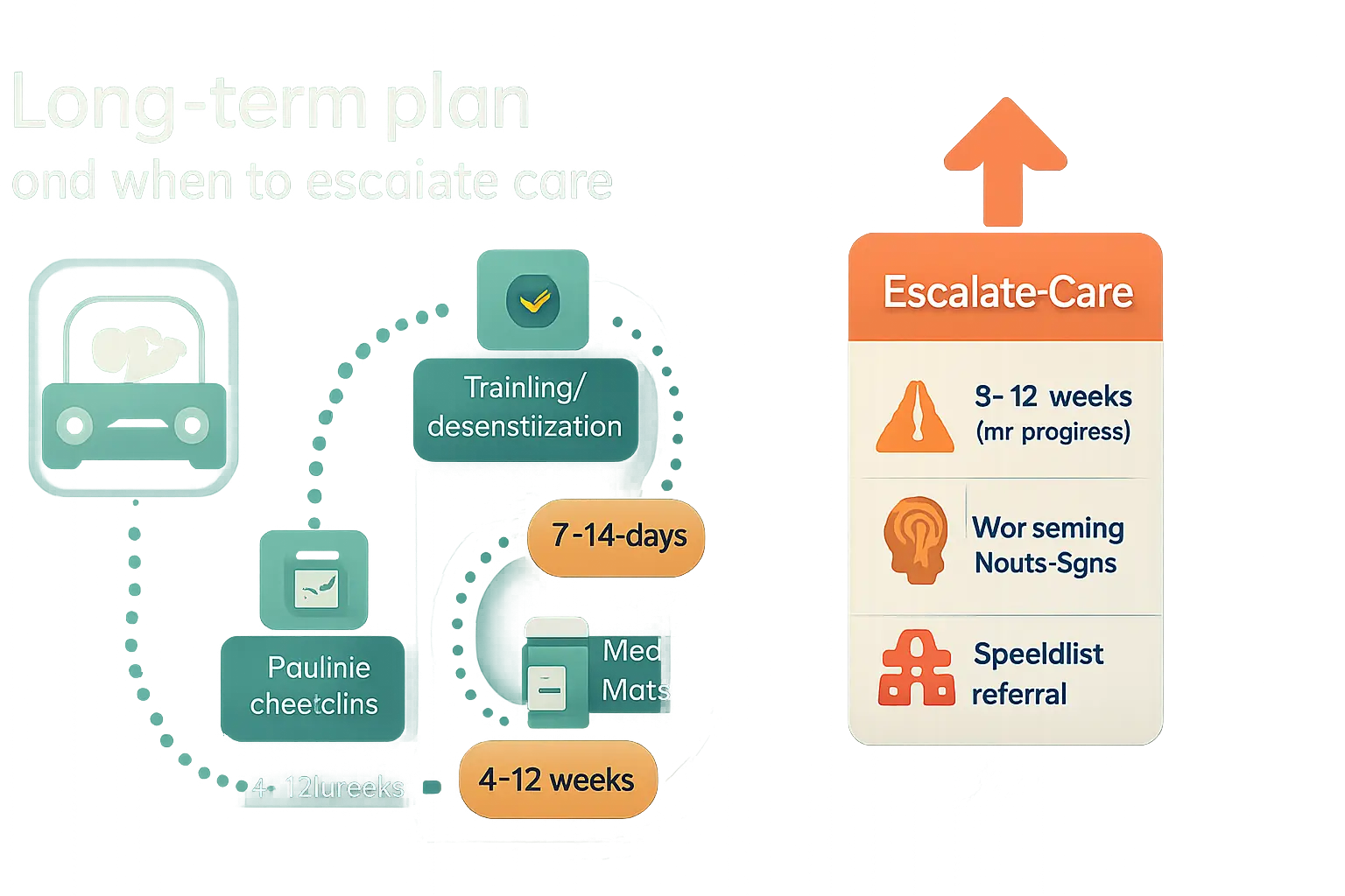 long-term plans and when to escalate care
