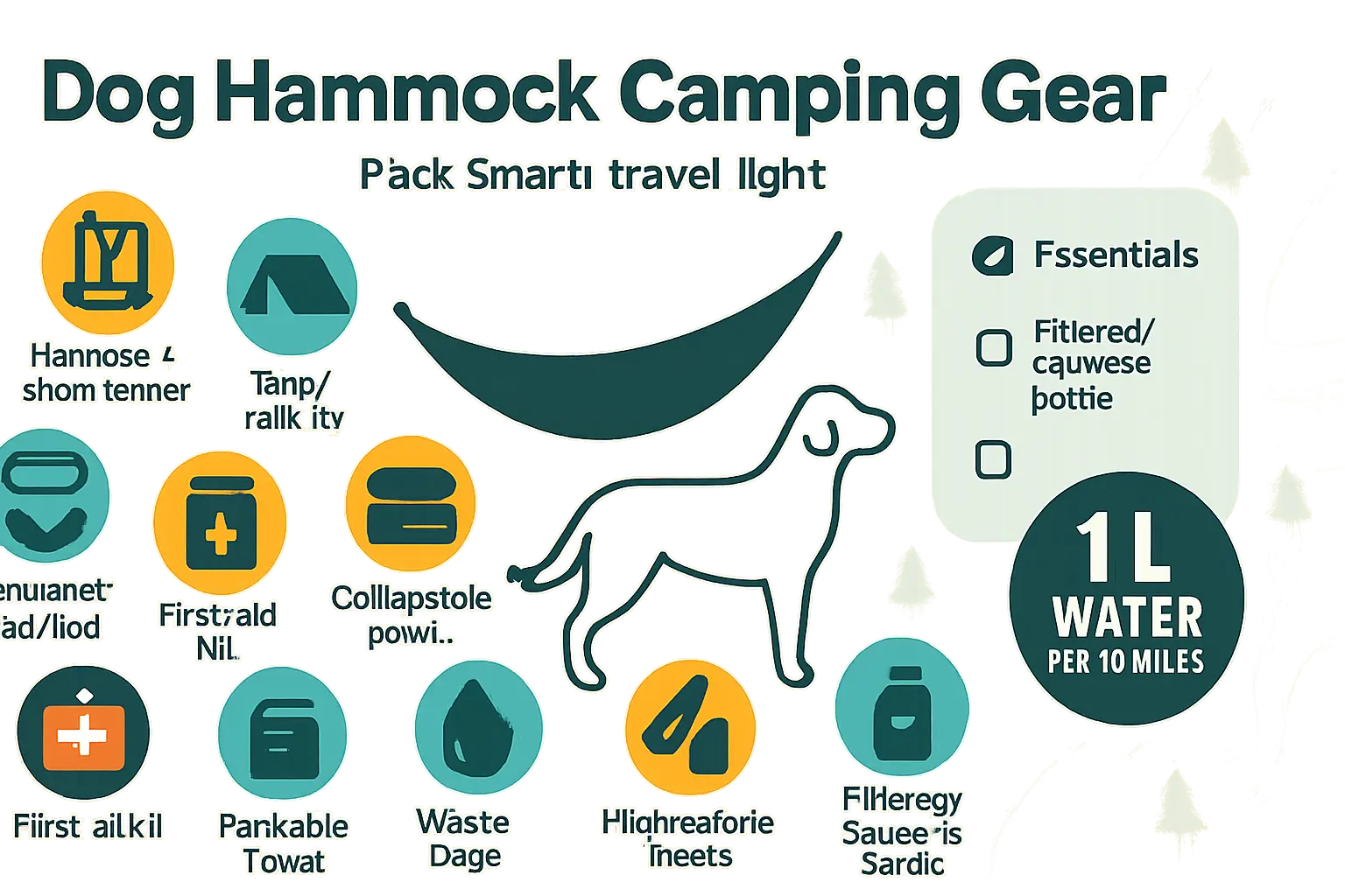 pack a dog-focused gear list