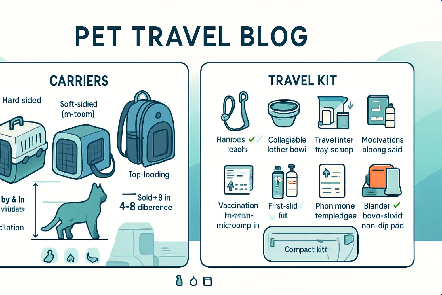 pick the right carrier and travel kit