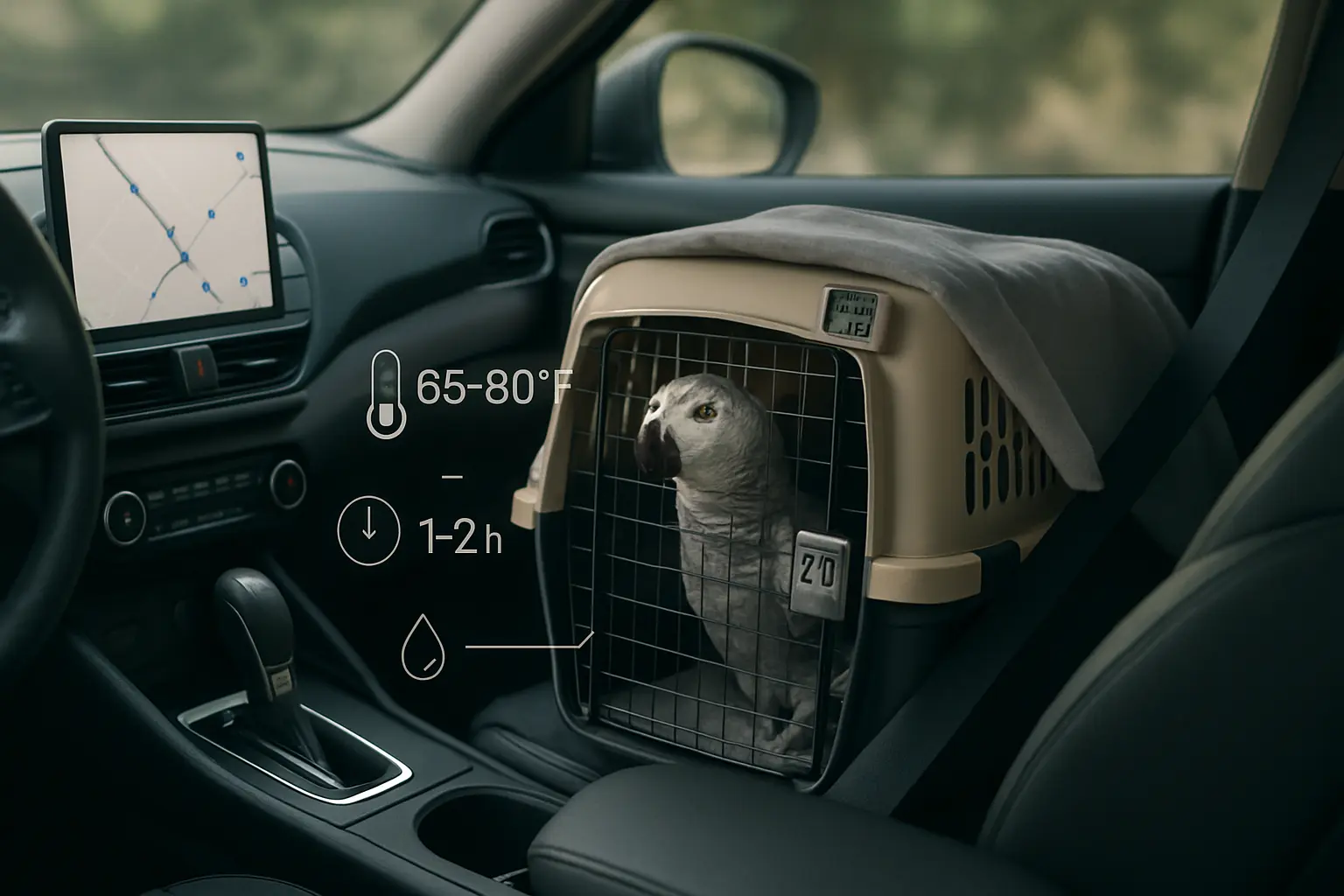 planning the route: trip length, stops and temperature control