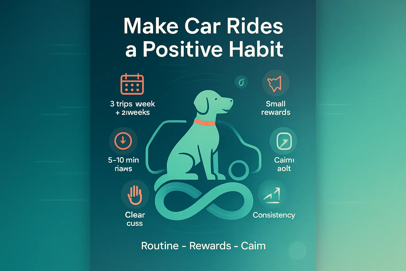preventing relapse and making car travel a positive routine