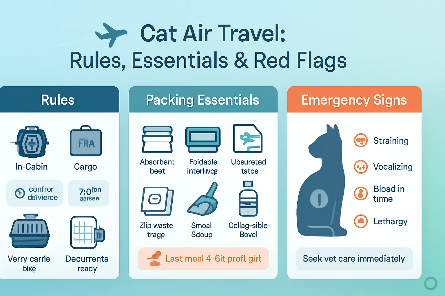rules, packing essentials and emergency signs to watch for
