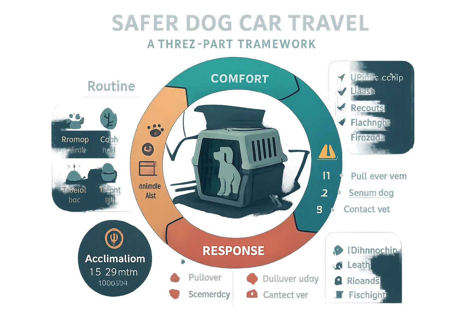 travel routines, comfort strategies and accident response