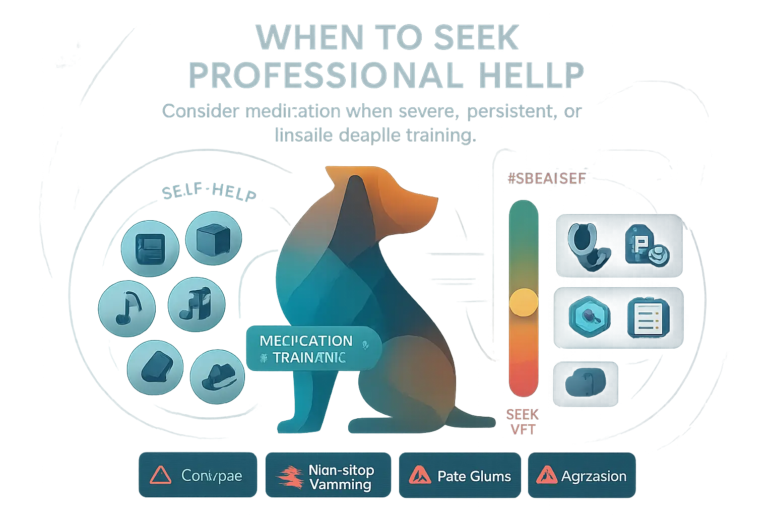 when to seek professional help or consider medication